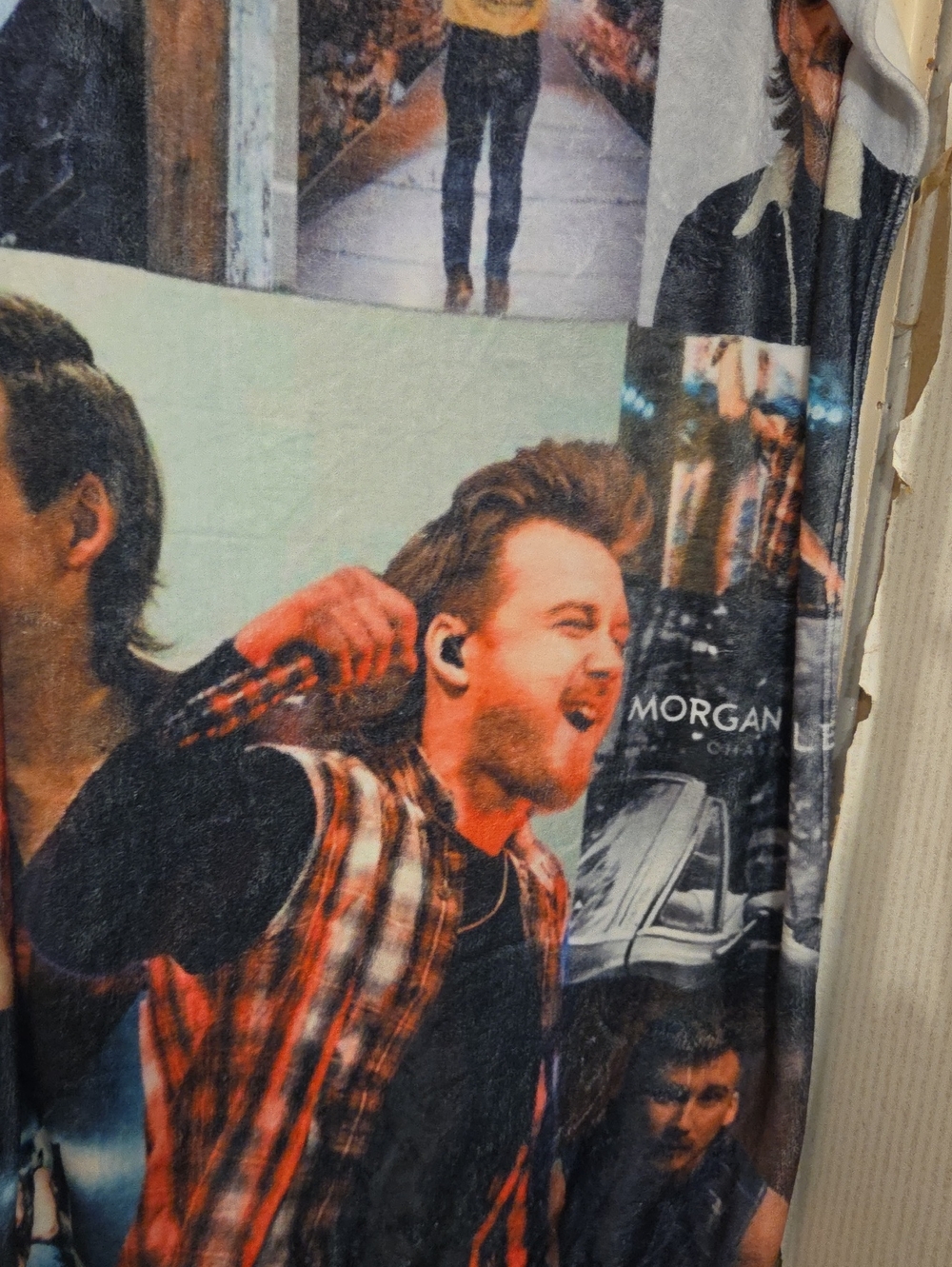 Morgan Wallen Wall Tapestry/ Throw 50 X 60 In.